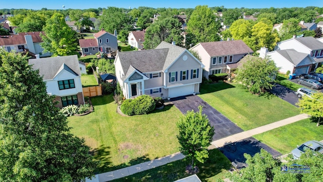 554 Foxford Rd, Bartlett, IL 60103 - aerial view of residential area