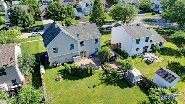 554 Foxford Rd, Bartlett, IL 60103 - aerial perspective of suburban area