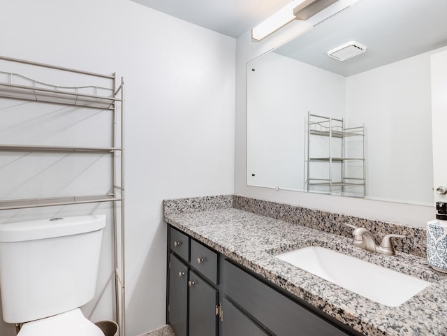 8429 162nd Pl Unit 3, Tinley Park, IL 60487 - half bath with vanity and toilet