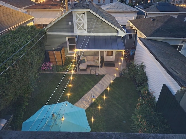 5128 W Carmen Ave, Chicago, IL 60630 - aerial view of property and surrounding area