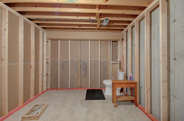 332 Stonemill Ln, Oswego, IL 60543 - view of unfinished below grade area