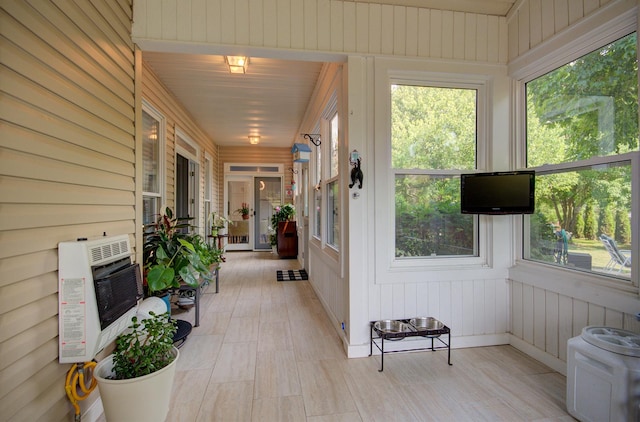 332 Stonemill Ln, Oswego, IL 60543 - sunroom / solarium featuring heating unit
