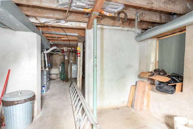 244 S Division St, Galena, IL 61036 - view of unfinished basement