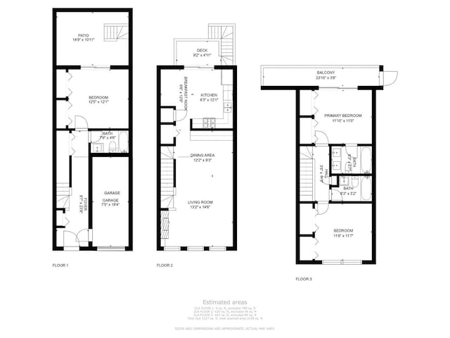 1487 N Clybourn Ave Unit B, Chicago, IL 60610 - view of property floor plan