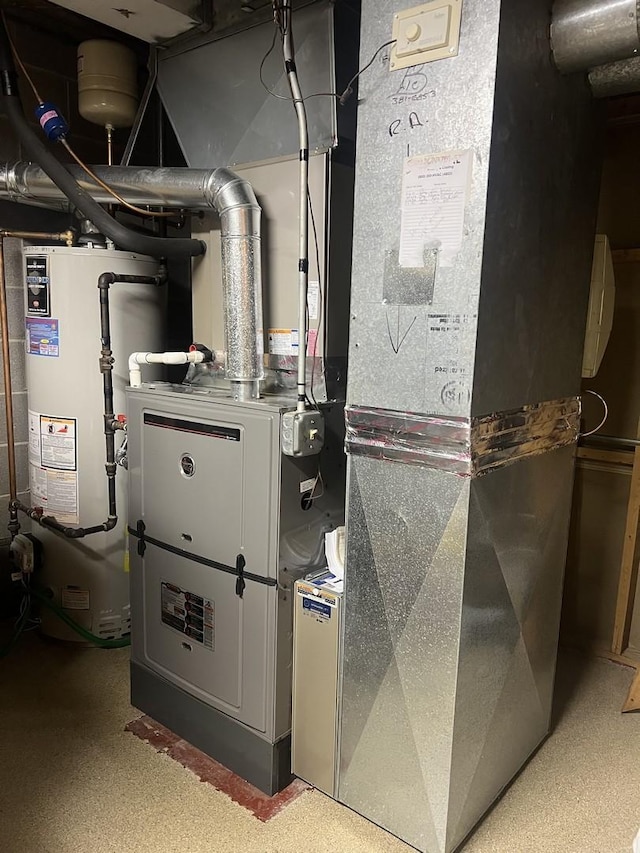 20830 W Exeter Rd, Kildeer, IL 60047 - utility room with water heater