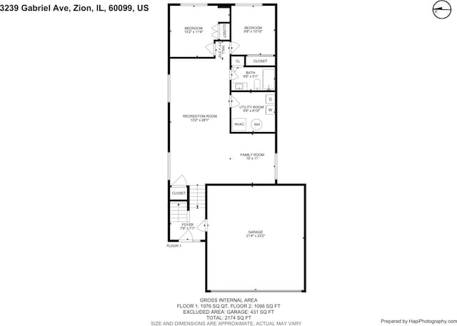 3238 Gabriel Ave, Zion, IL 60099 - photo 31