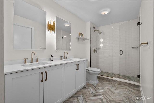 1410 N State Pkwy Unit 5B, Chicago, IL 60610 - full bath with double vanity and a stall shower