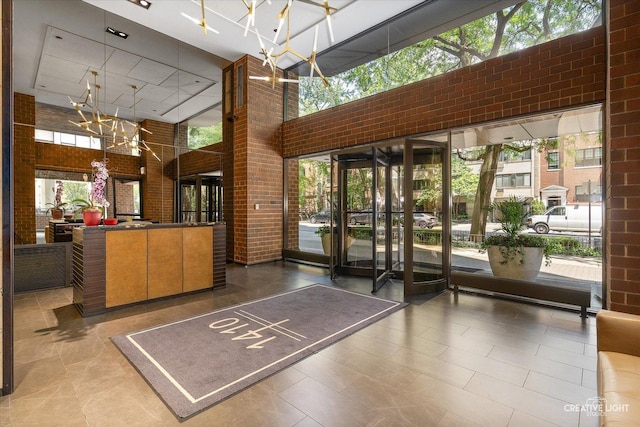 1410 N State Pkwy Unit 5B, Chicago, IL 60610 - community lobby featuring a high ceiling