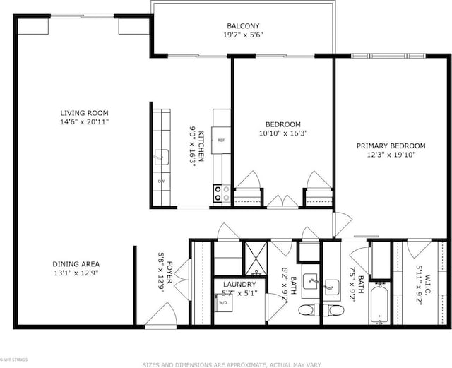 90 E Franklin Pl Unit 106, Lake Forest, IL 60045 - view of floor plan / room layout