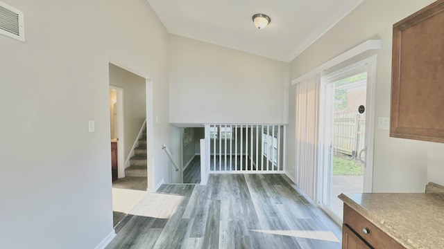 619 E 152nd St, Dolton, IL 60419 - foyer entrance with wood finished floors and stairs