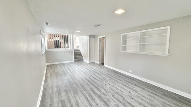 619 E 152nd St, Dolton, IL 60419 - empty room with stairway and wood finished floors