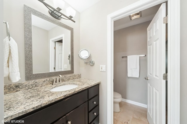522 E Algonquin Rd Unit 309A, Schaumburg, IL 60173 - bathroom with vanity and toilet