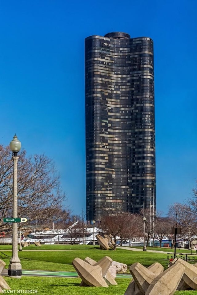 505 N Lake Shore Dr Unit 2110-11, Chicago, IL 60611 - view of home's community with a lawn