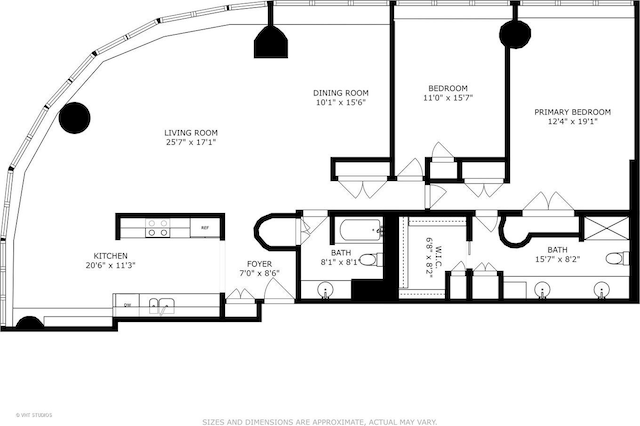 505 N Lake Shore Dr Unit 2110-11, Chicago, IL 60611 - view of home floor plan