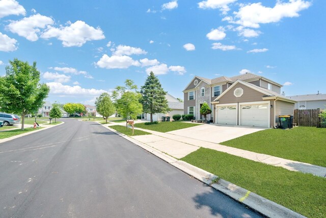 15 Harrison Ln, Streamwood, IL 60107 - view of asphalt road featuring curbs