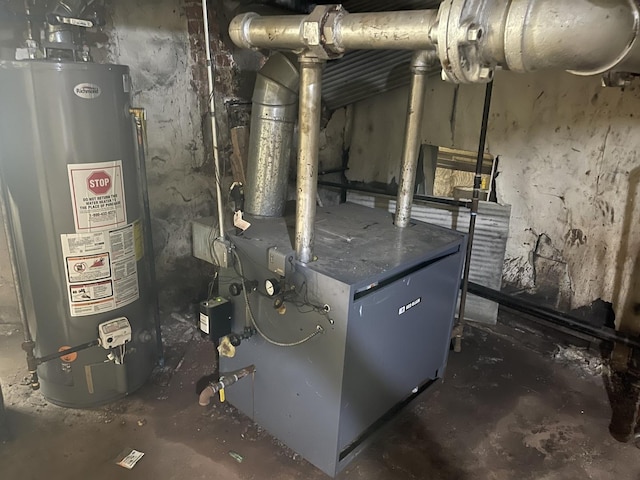 203 Union St, Joliet, IL 60433 - utility room featuring water heater