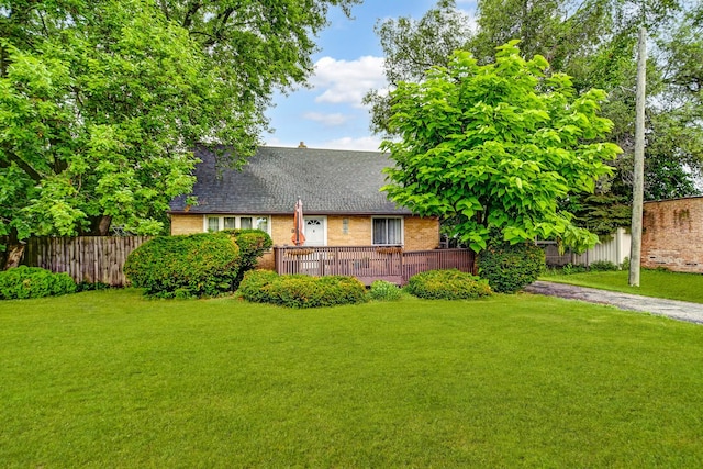 7912 S 85th Ave, Justice, IL 60458 - view of front of house featuring roof with shingles and brick siding
