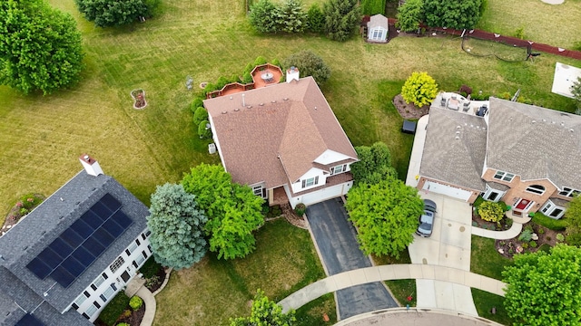2578 Crestview Dr, Aurora, IL 60502 - drone / aerial view