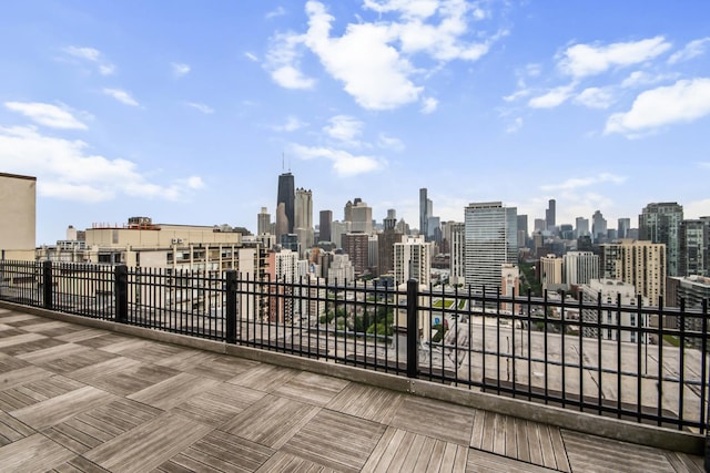 1360 N Sandburg Ter Unit 703C, Chicago, IL 60610 - gate with a skyline view