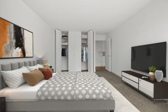 1360 N Sandburg Ter Unit 703C, Chicago, IL 60610 - bedroom with carpet flooring and a closet