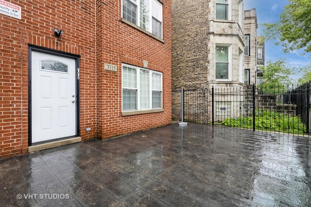 3115 W Lexington St, Chicago, IL 60612 - view of exterior entry with brick siding