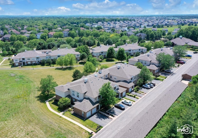 614 Pineridge Dr N Unit 614, Oswego, IL 60543 - aerial perspective of suburban area