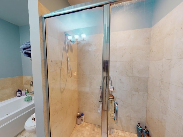 4968 N Milwaukee Ave Unit 2W, Chicago, IL 60630 - full bath featuring a shower stall and a bath