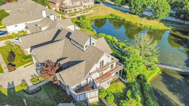 2405 Prairieridge Pl, Champaign, IL 61822 - drone / aerial view of a large body of water