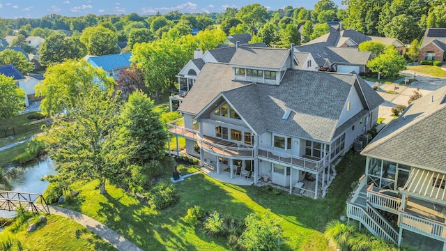2405 Prairieridge Pl, Champaign, IL 61822 - aerial view of residential area