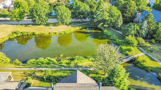 2405 Prairieridge Pl, Champaign, IL 61822 - drone / aerial view of a nearby body of water
