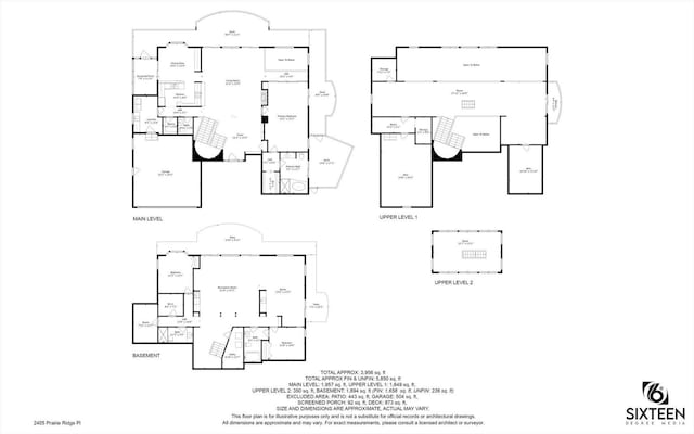 2405 Prairieridge Pl, Champaign, IL 61822 - view of property floor plan