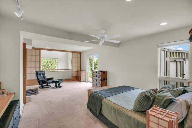 2405 Prairieridge Pl, Champaign, IL 61822 - bedroom with carpet and recessed lighting