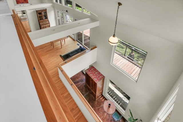 2405 Prairieridge Pl, Champaign, IL 61822 - stairs featuring a towering ceiling