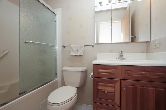 2114 Country Knoll Ln, Elgin, IL 60123 - full bath featuring vanity and shower / bath combination with glass door