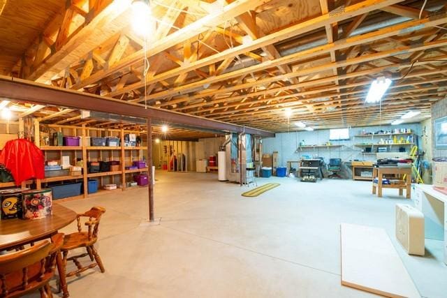 9000 226th Ct Unit 23B, Salem, WI 53168 - below grade area with water heater