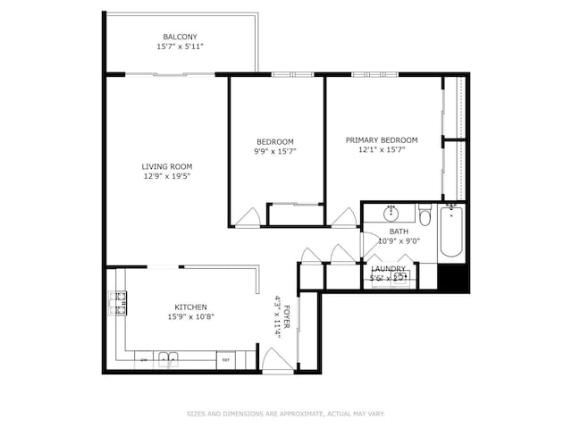 5225 N Riversedge Ter Unit 511, Chicago, IL 60630 - view of room layout