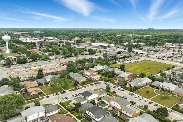 7003 W Carol Ave, Niles, IL 60714 - aerial view of property and surrounding area featuring nearby suburban area