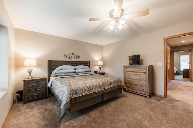 1132 Swanberg Ct, Sycamore, IL 60178 - bedroom featuring carpet floors and ceiling fan