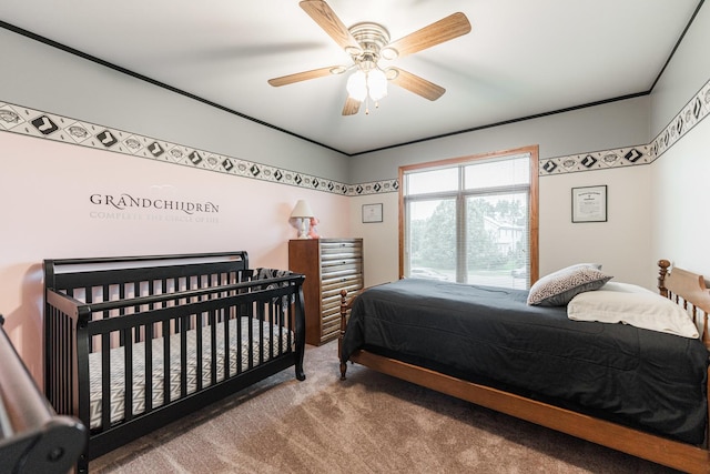 1132 Swanberg Ct, Sycamore, IL 60178 - bedroom with carpet flooring and ceiling fan