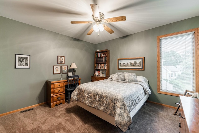 1132 Swanberg Ct, Sycamore, IL 60178 - carpeted bedroom featuring baseboards and ceiling fan