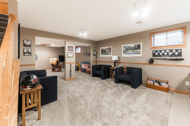 1132 Swanberg Ct, Sycamore, IL 60178 - living area with tile patterned floors