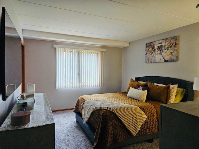5140 Shadow Creek Dr Unit 1, Oak Forest, IL 60452 - bedroom with carpet floors and beamed ceiling