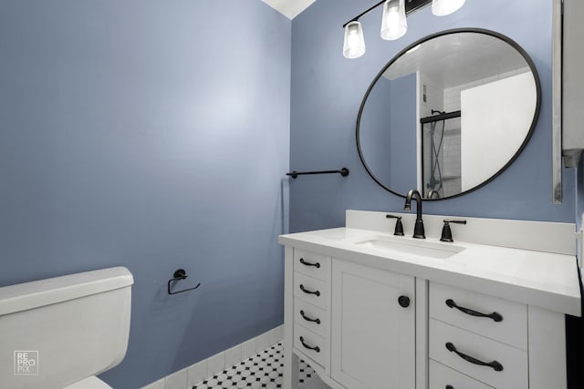 2201 S Stewart Ave Unit 4J, Lombard, IL 60148 - full bath with toilet and vanity