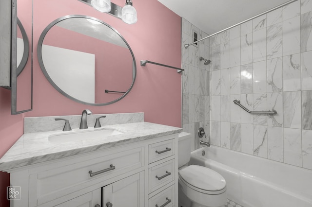 2201 S Stewart Ave Unit 4J, Lombard, IL 60148 - full bath with vanity and shower / bath combination
