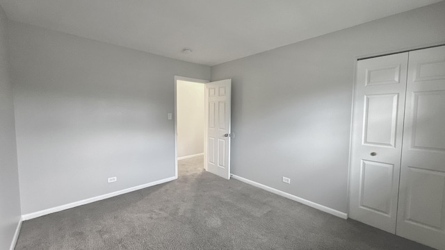 2931 Sunset Ave, Flossmoor, IL 60422 - unfurnished bedroom featuring carpet floors and a closet