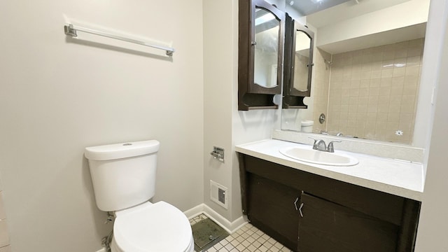 2931 Sunset Ave, Flossmoor, IL 60422 - bathroom featuring vanity and tile patterned flooring