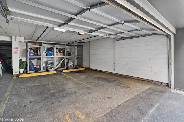 7428 Washington St Unit 508, Forest Park, IL 60130 - parking deck featuring a garage door opener
