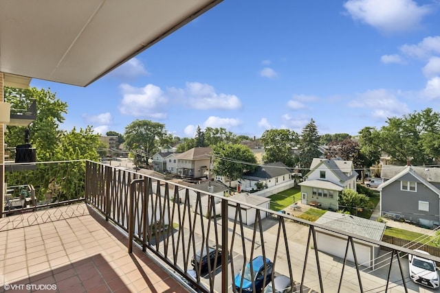 7428 Washington St Unit 508, Forest Park, IL 60130 - balcony featuring a residential view