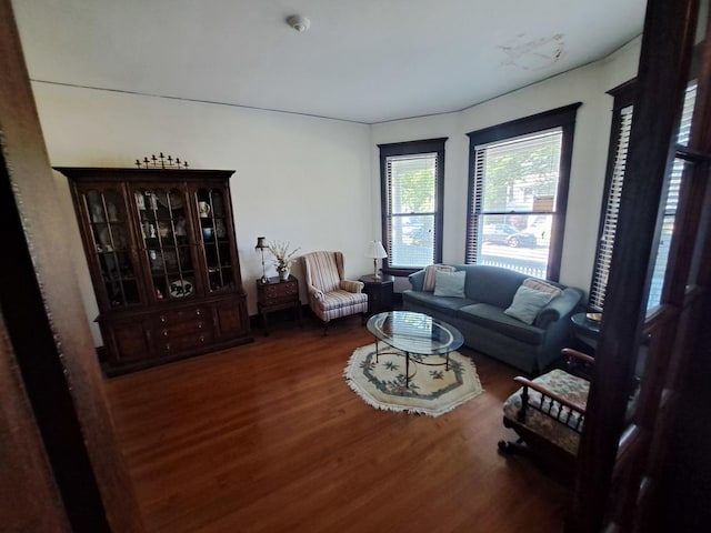 5922 W Dakin St, Chicago, IL 60634 - living area with wood finished floors
