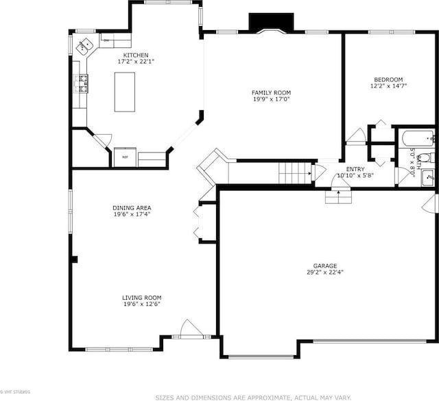 805 W Mystic Ln, Romeoville, IL 60446 - view of home floor plan